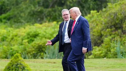 Reino Unido y Estados Unidos anuncian un acuerdo tecnol&oacute;gico durante la visita de Trump