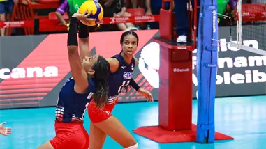 Voleibol RD vence a Cuba en inicio del Final Six Femenino NORCECA  2025 en México