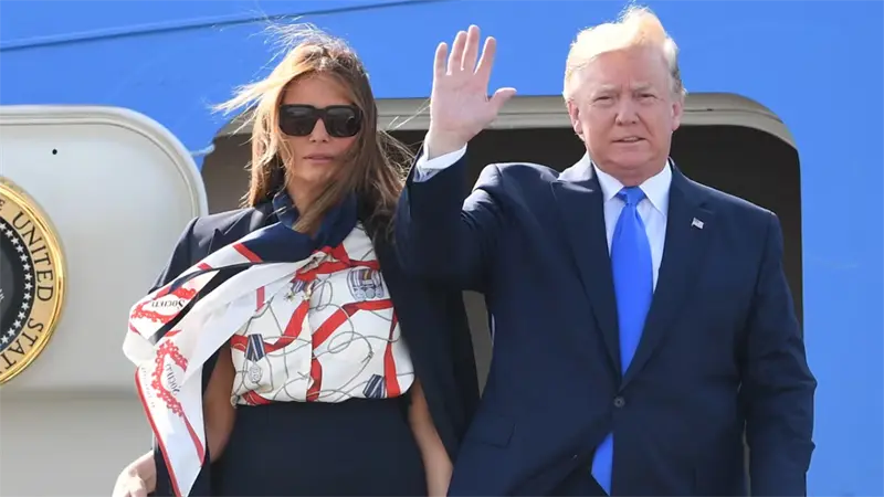 Trump llega a Londres para iniciar este miércoles una visita de Estado al Reino Unido