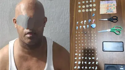 Polic&iacute;a Nacional arrestan hombre con 123 gramos de sustancias controladas en Barahona