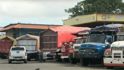 Protesta de camioneros afecta servicios en puertos Haina y Caucedo