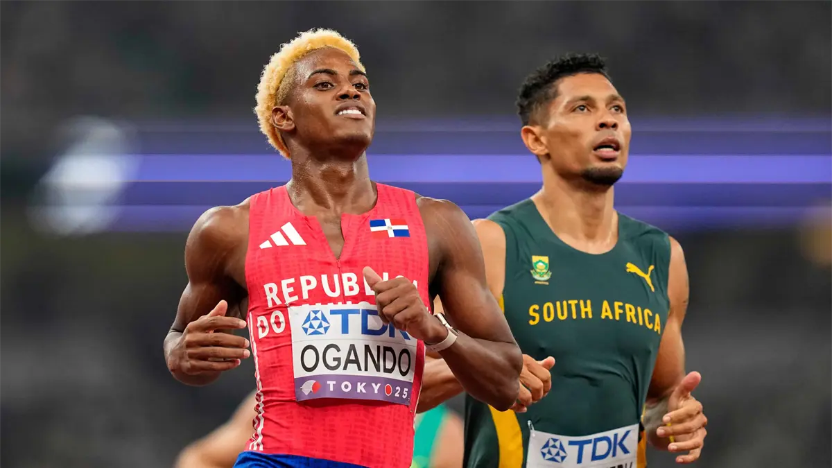 Alexander Ogando clasifica a la final del Mundial de Atletismo.