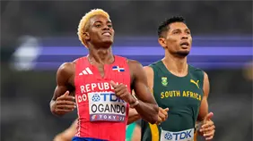 Alexander Ogando clasifica a la final del Mundial de Atletismo
