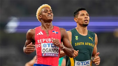 Alexander Ogando clasifica a la final del Mundial de Atletismo