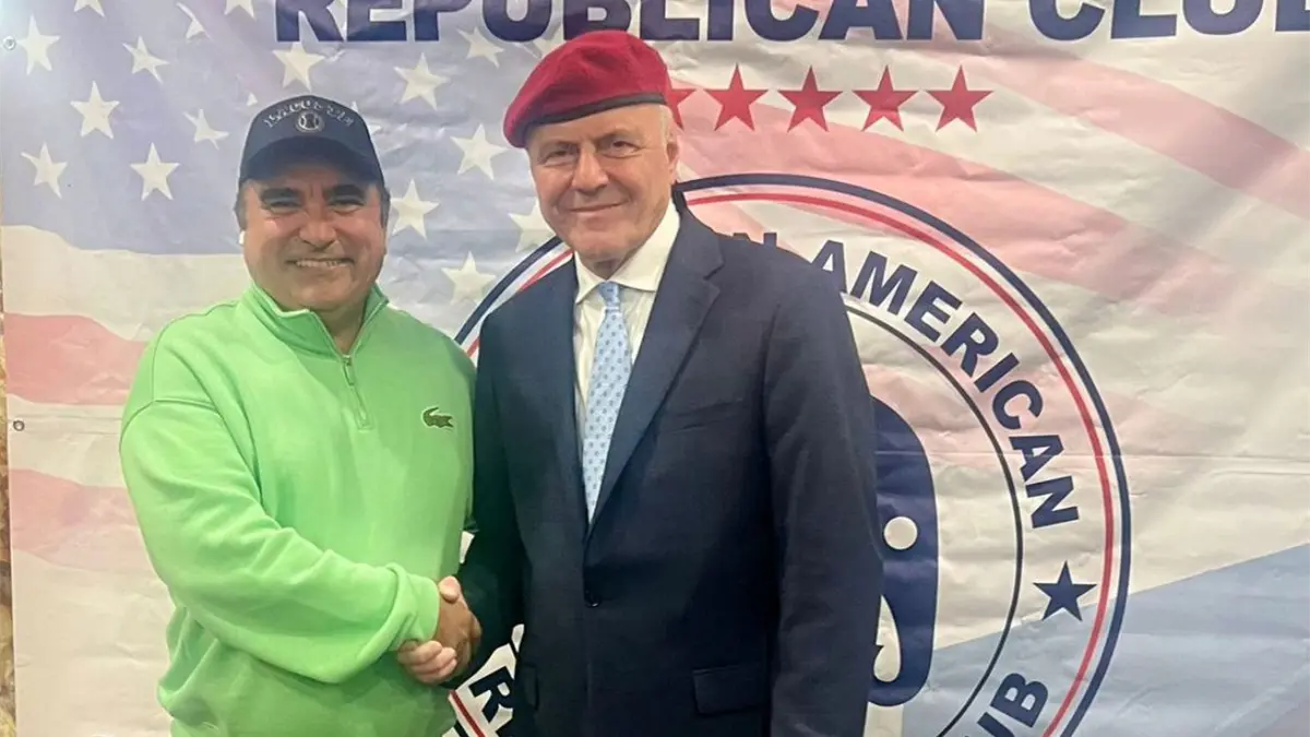 Víctor Pavón sostiene encuentro sobre temas municipales con el demócrata y aspirante alcalde de NY, Curtis Sliwa