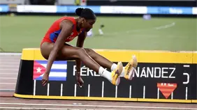 Leyanis Pérez gana oro en triple salto en Tokio y celebra "un año increíble"