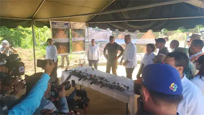 Presidente Abinader supervisa en Dajabón nuevo sistema de videovigilancia fronteriza