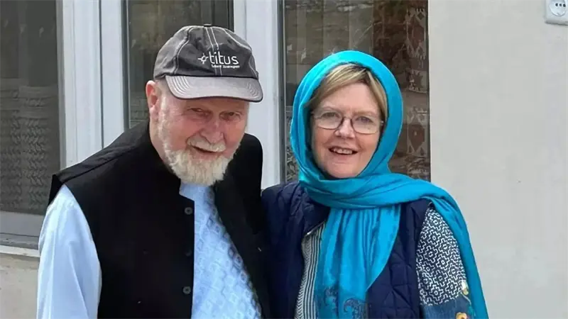 Gobierno talibán confirma la liberación de pareja británica y pide no politizar el caso