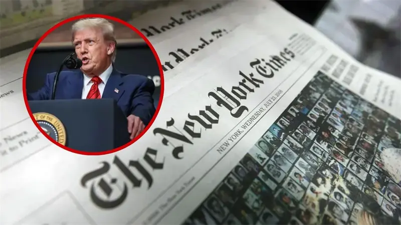 Juez desestima demanda de Trump contra The New York Times: impropia e inadmisible