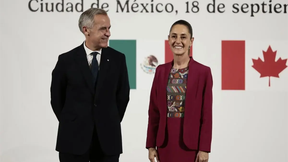 Presidente y Presidenta de Canadá y México.