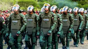 Fuerza Armada venezolana realiza caravana en Caracas para iniciar adiestramiento comunitario