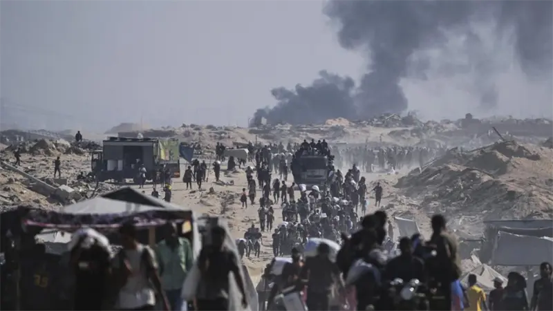 Al menos 75 palestinos murieron el sábado por los ataques de Israel contra Gaza