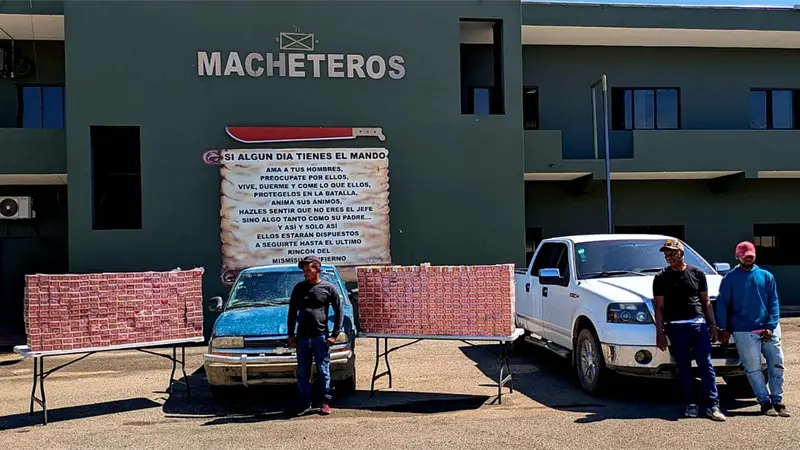 Ejército detiene a tres personas por contrabando de cigarrillos en Santiago Rodríguez