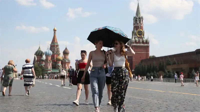 Histórico: 26,2 grados en Moscú, la temperatura más alta en 140 años