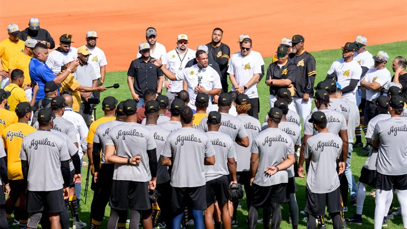 Águilas Cibaeñas inician entrenamientos con presencia de 50 jugadores