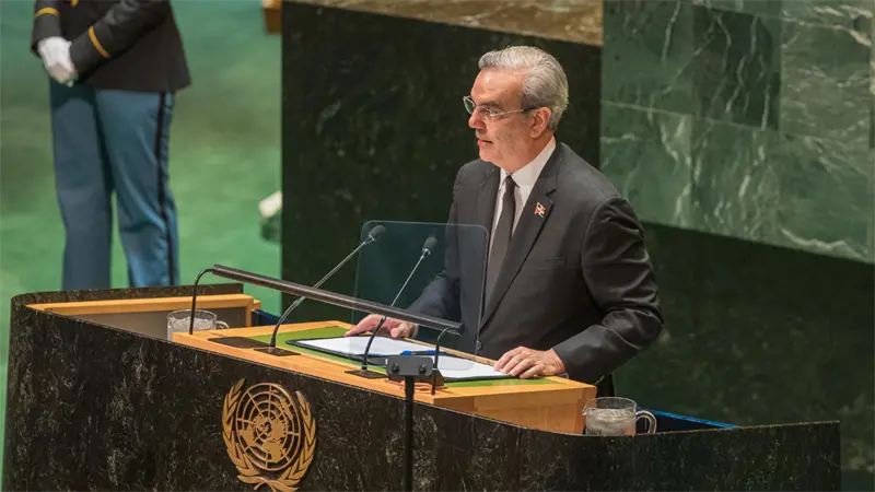 Abinader impulsa agenda internacional y respalda fuerza especial para Haití en Asamblea de la ONU