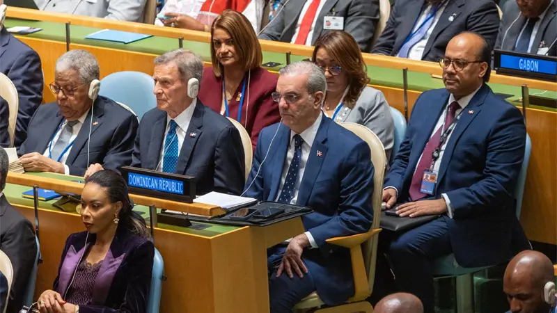 Presidente Abinader participa en la apertura de la 80.ª Asamblea General de la ONU, encabezada por el secretario general