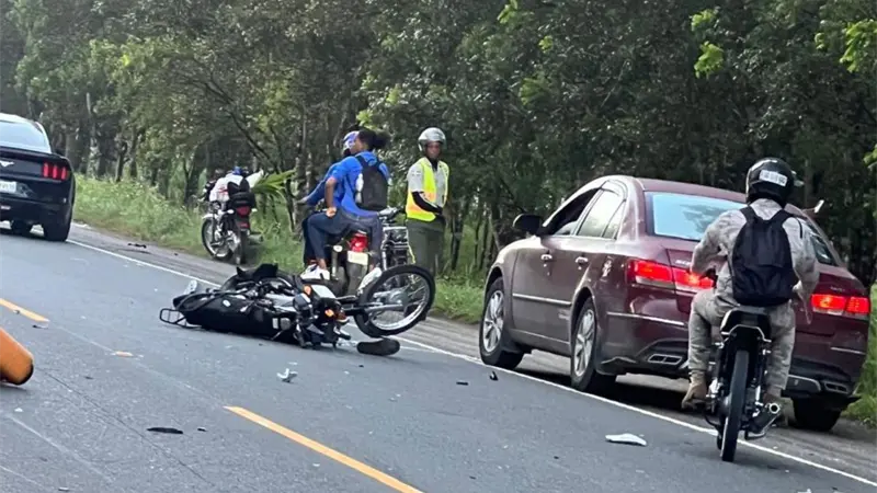 Accidente de tránsito deja un hombre fallecido en la Autovía del Nordeste