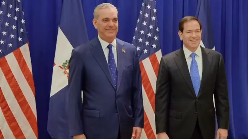 Presidente Abinader y Marco Rubio abordan en la ONU el futuro de la misión en Haití
