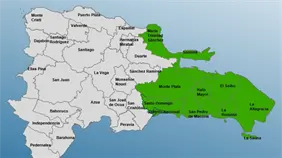 COE emite alerta verde para 10 provincias por efectos de vaguada y onda tropical