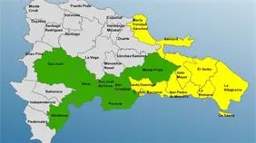 COE coloca 16 provincias en alerta por efectos de onda tropical y vaguada