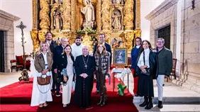 Comunidad dominicana en Santiago de Compostela celebró la toma de posesión del nuevo párroco en Conxo