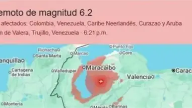 Sismo de magnitud 5,4 sacude regiones de Venezuela