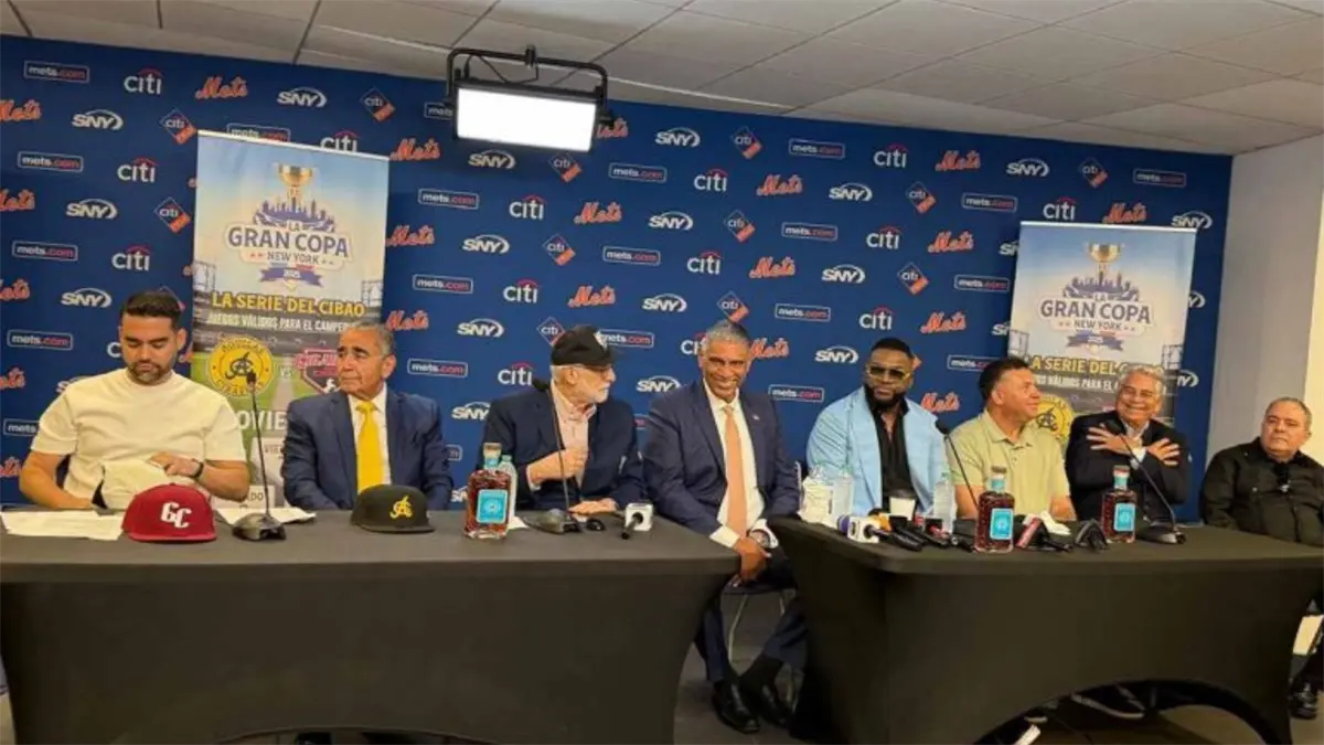 Félix Cabrera y David Ortiz presentan "La Serie del Cibao" en Citi Field: béisbol oficial, orgullo dominicano y tres días de música