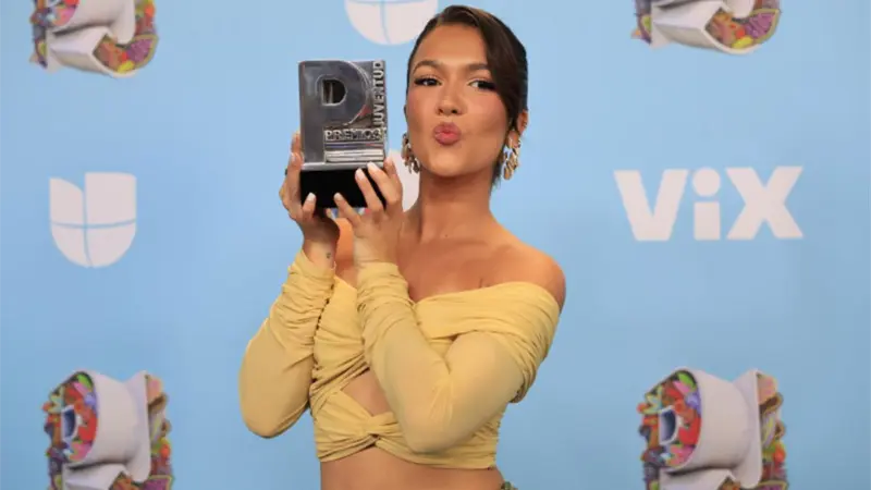 Orgullo dominicano: Jessica Judith gana Creadora del año en Premios Juventud