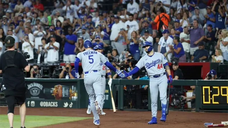 Dodgers aseguran su cuarto título seguido del Oeste de la Nacional