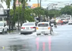 Se producen inundaciones urbanas en el Gran Santo Domingo