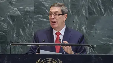 Cuba reitera en la ONU apoyo a Palestina y denuncia endurecimiento de sanciones de EEUU