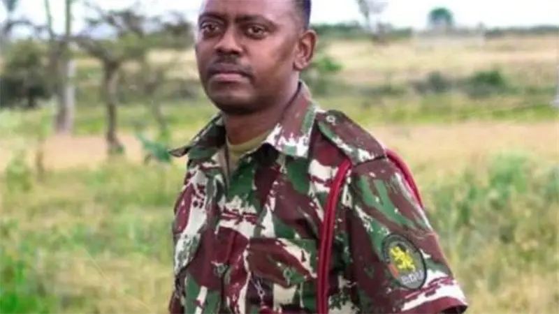 El cuerpo del cabo Kennedy Mutuku Nzuve llega a Kenia tras accidente