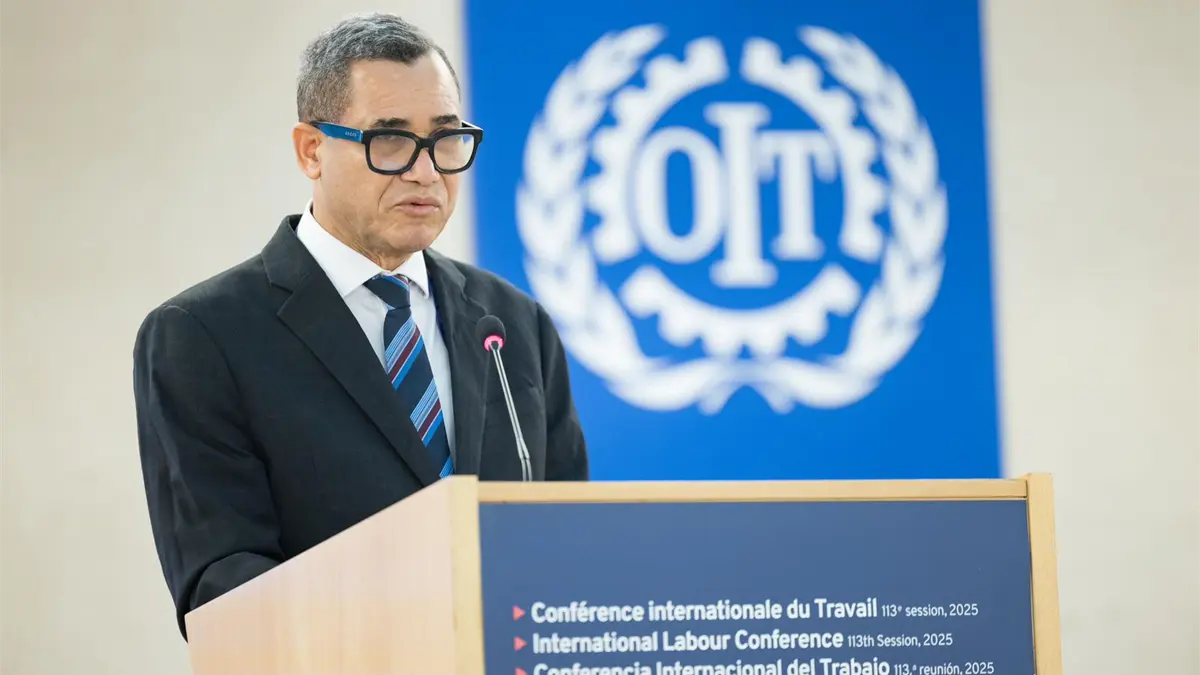 Ministro de Trabajo, Eddy Olivares.