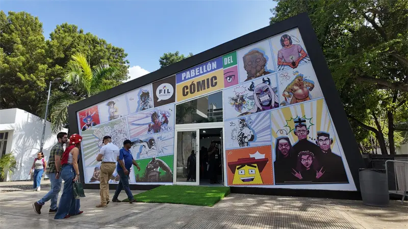 Pabellón del Cómic brilla en la Feria del Libro con programación vibrante