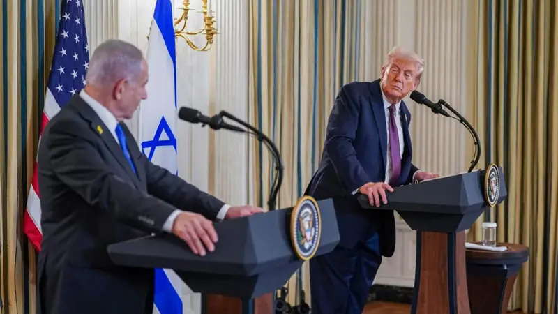 Netanyahu expresa su respaldo al plan de Trump para la paz en Gaza
