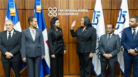 Isaura Suárez Salcedo es juramentada como directora de Carrera del Ministerio Público