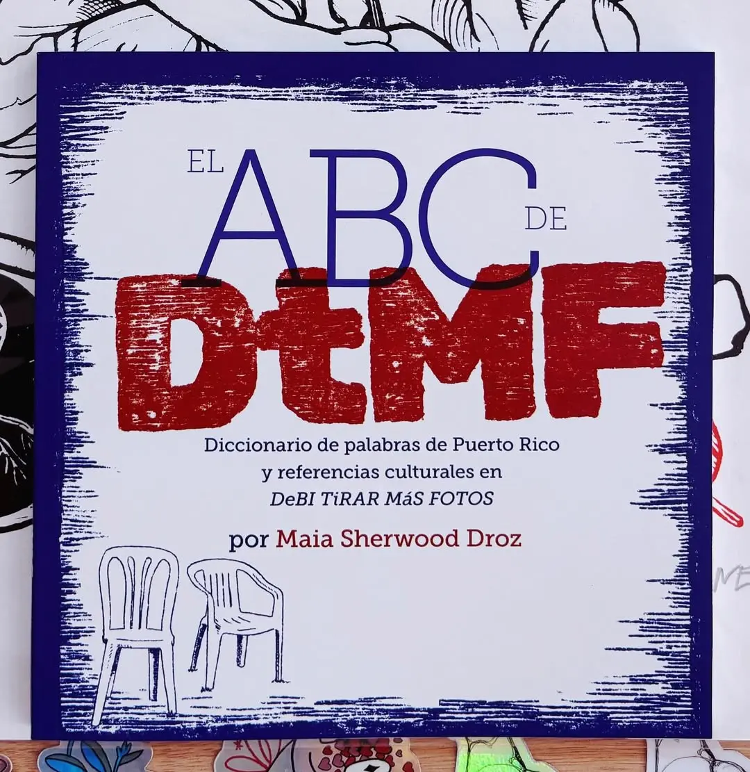 Maia Shelwood Droz presenta diccionario de palabras de Bad Bunny en la FILSD 2025