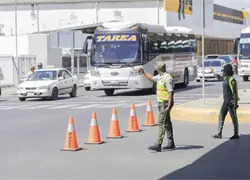 Caos en el tránsito por habilitación del giro a la izquierda en el km 9 hacia la Núñez de Cáceres