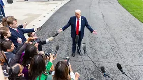 Trump dice que EE.UU. monitoreará muy seriamente a narcos venezolanos en tierra