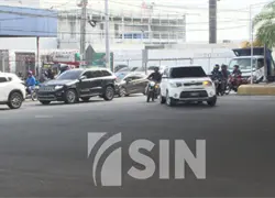 Levantan temporalmente la prohibición de giro a la izquierda en la Kennedy con Núñez de Cáceres