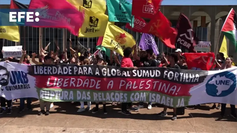 Brasil condena la detención arbitraria de activistas de la Flotilla por parte de Israel