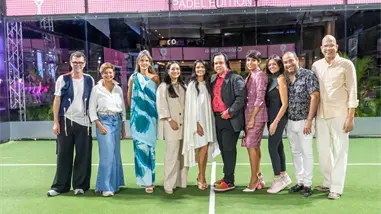 "Cápsula Rosa Pádel Edition" fue inaugurado con moda y deportes del más alto nivel