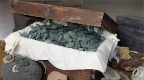 Descubren en la costa de Florida un tesoro millonario de un naufragio español de 1715