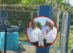Comisión de Diputados recorre acueducto de Haina; inversión millonaria y no hay agua