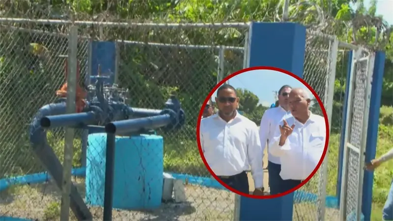 Comisión de Diputados recorre acueducto de Haina; inversión millonaria y no hay agua