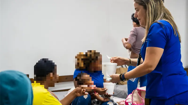 DGM refuerza atención médica integral a menores en el Vacacional de Haina