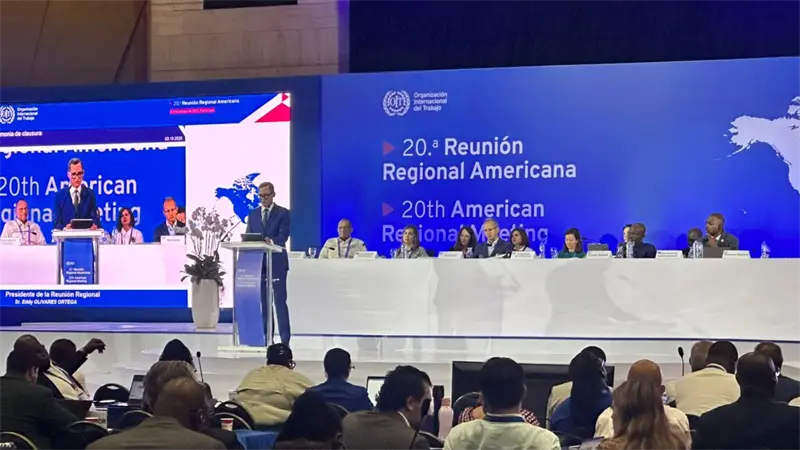 Concluye la 20.ª Reunión Regional de la OIT con la Declaración de Punta Cana que impulsa la justicia social y el trabajo decente