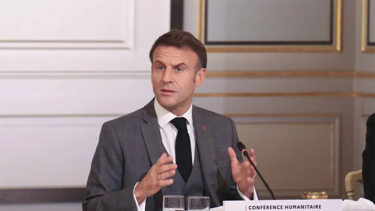 Macron insta a dar seguimiento sin demora al compromiso de Hamás con el plan de Trump