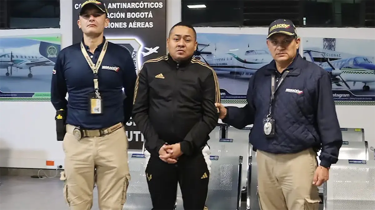 Colombia expulsa al cabecilla criminal ecuatoriano Fede, detenido en Medellín